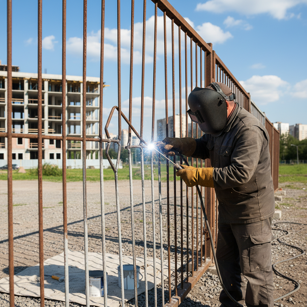 Ремонт на ограда